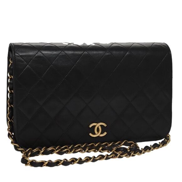 Chanel Wallet On Chain Black Silver Shoulder Bag (Pre-Owned) - Picture 15 of 16